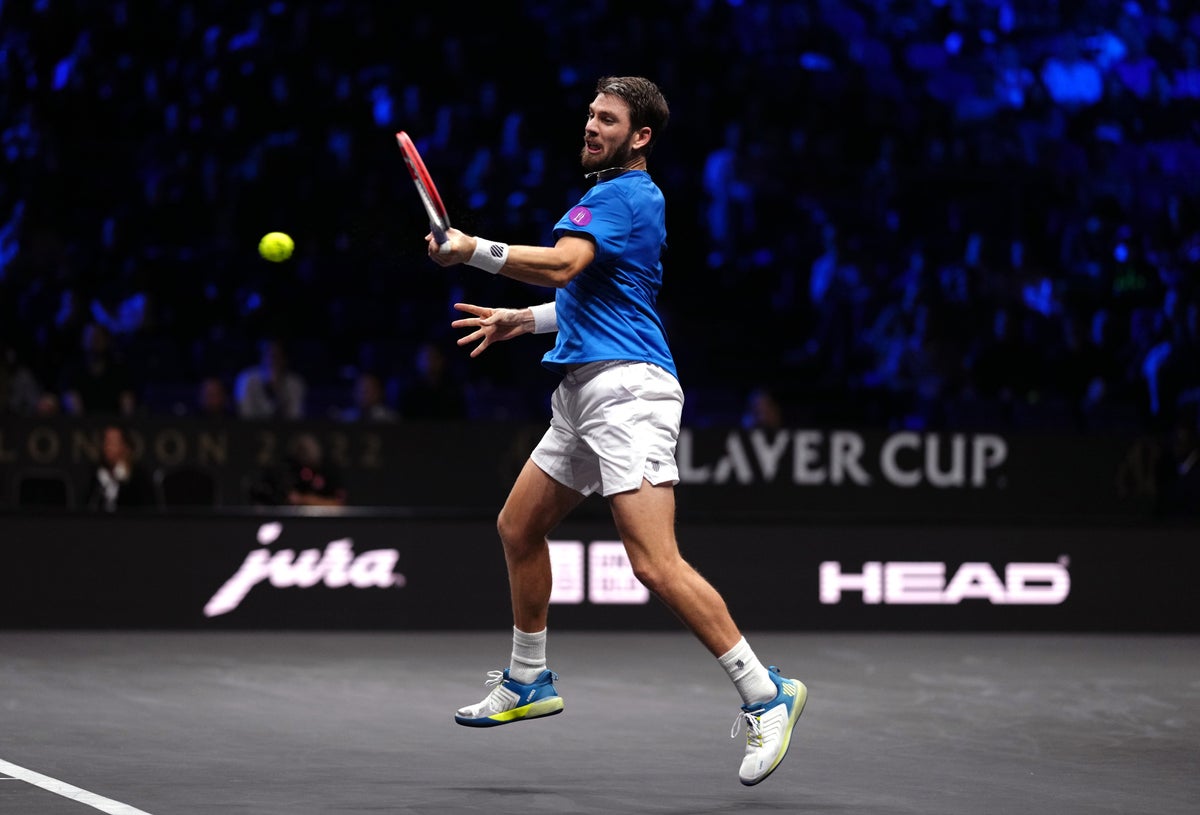 Cameron Norrie beaten on Laver Cup debut as Taylor Fritz helps Team World draw level