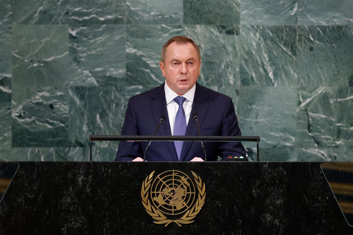 Belarusian foreign minister Vladimir Makei ‘suddenly dies’ aged 64