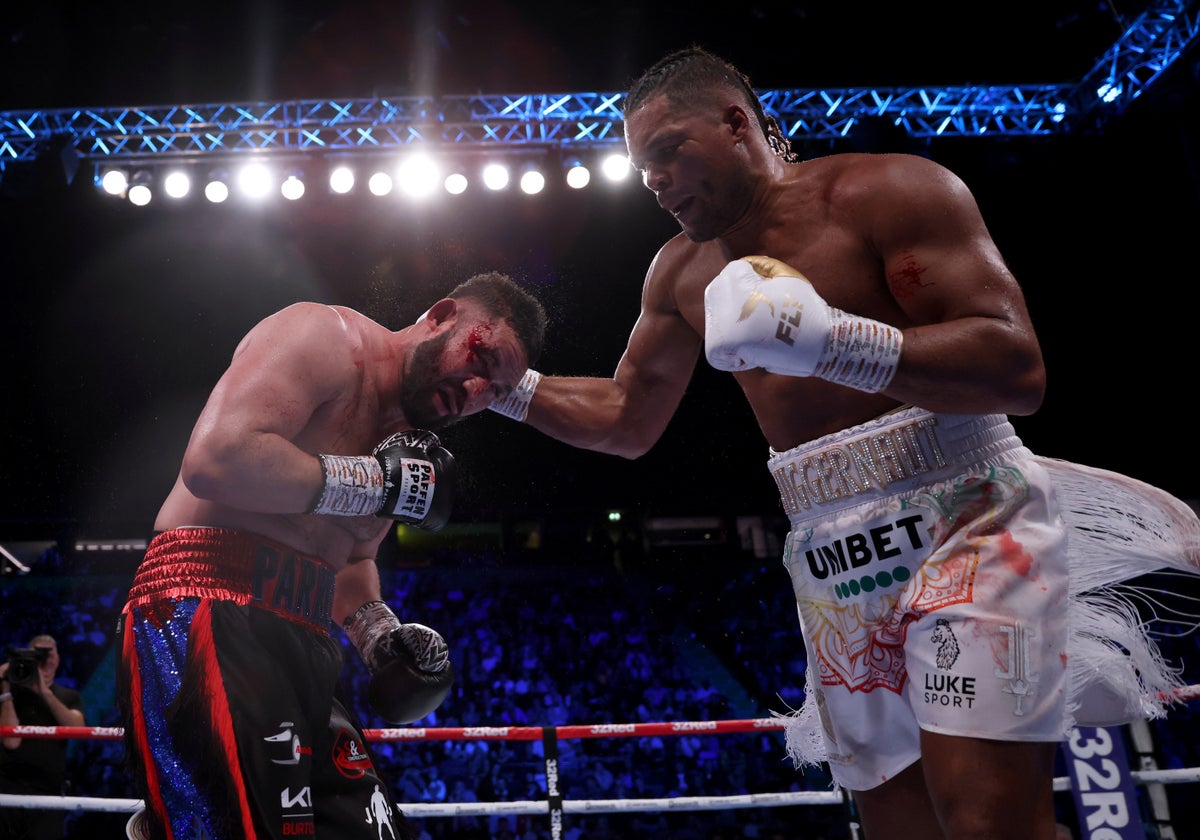 Joe Joyce stops Joseph Parker in 11th round to win WBO interim heavyweight title