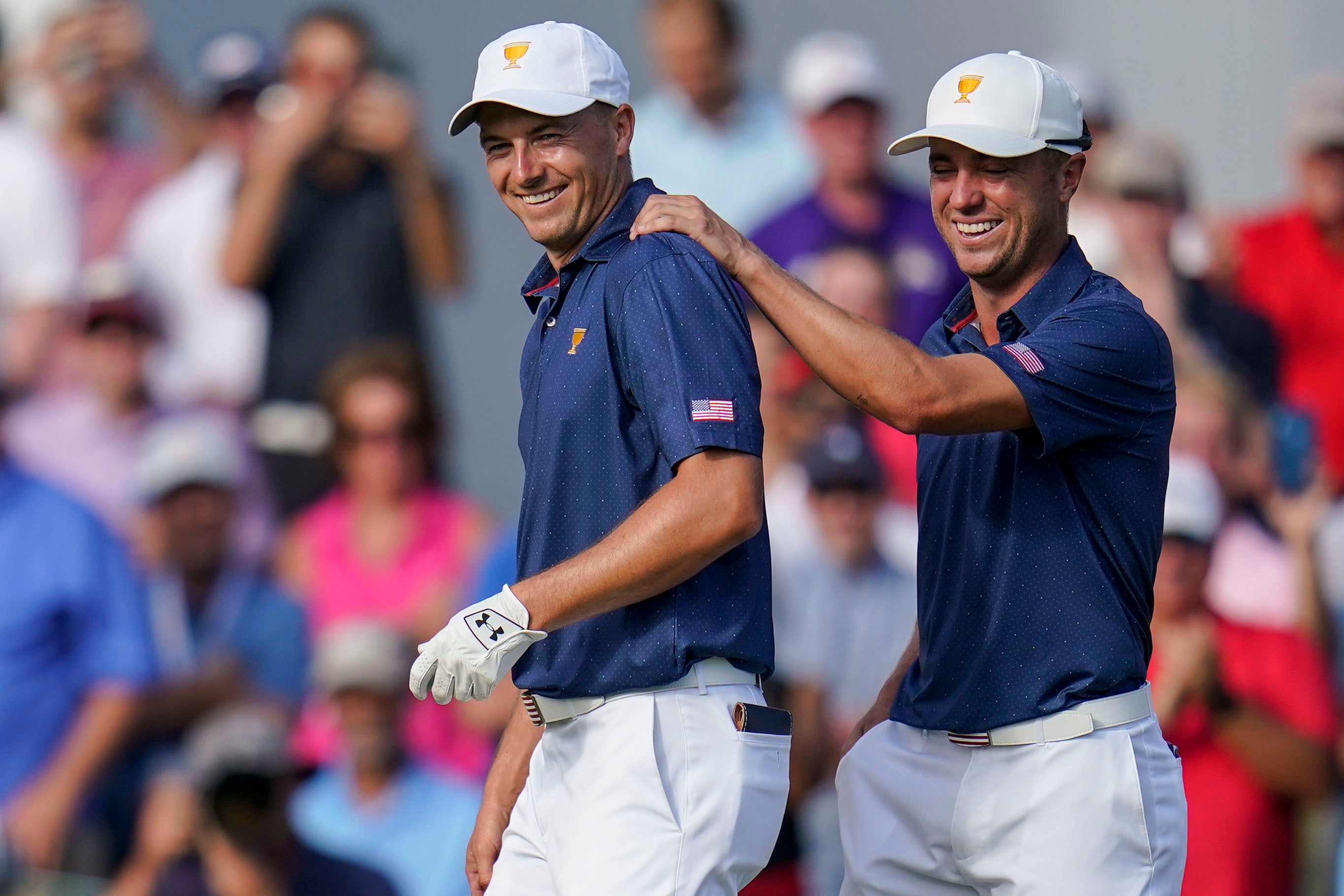 Jordan Spieth and Justin Thomas are close friends and a well-established team