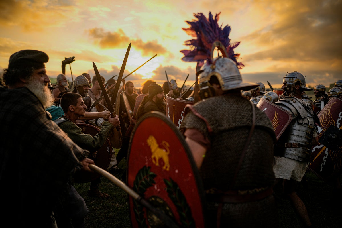 AP PHOTOS: Roman era brought to life at Romanian festival