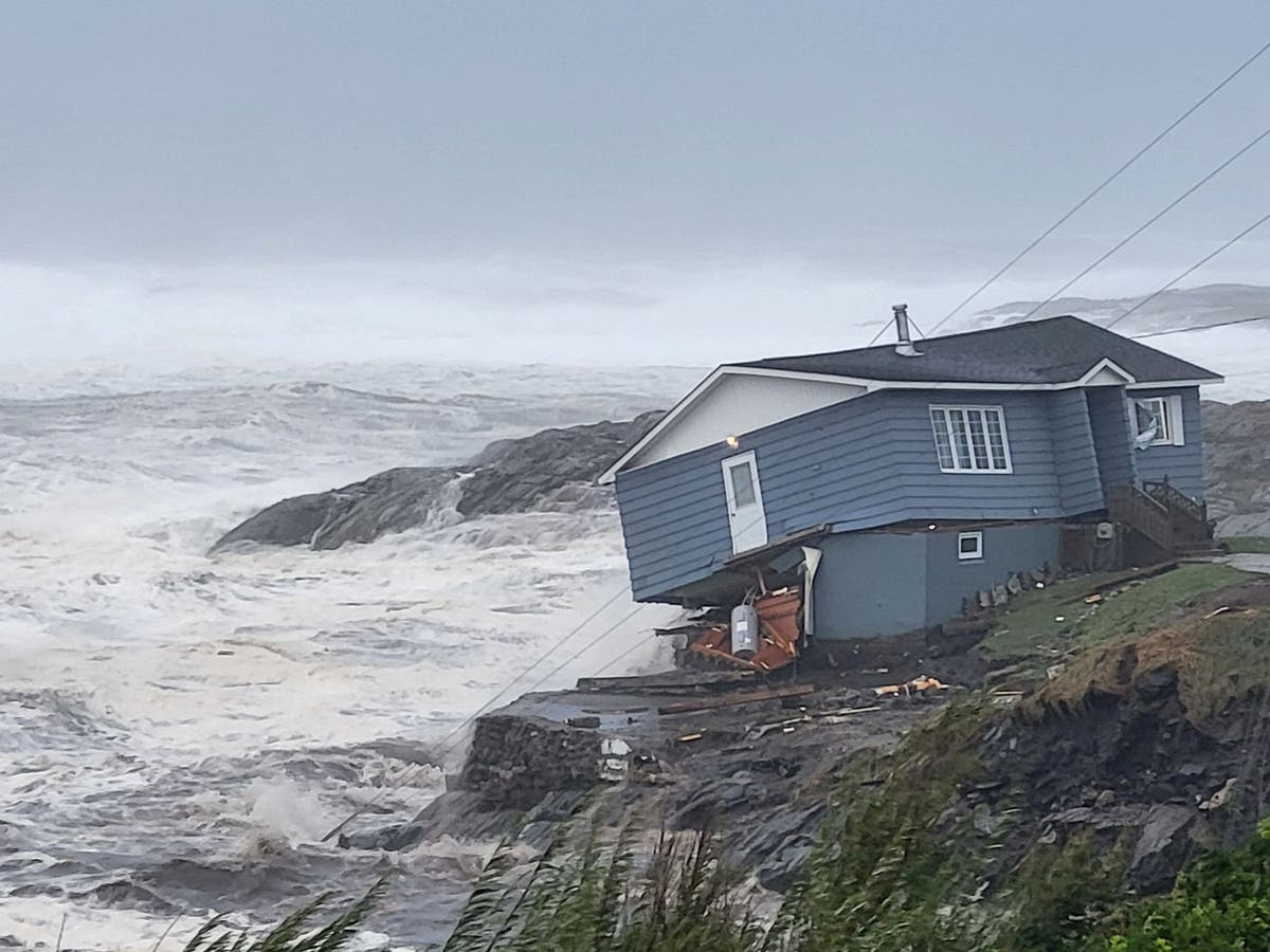 Search begins for 73-year-old woman feared to be washed out to sea by Hurricane Fiona