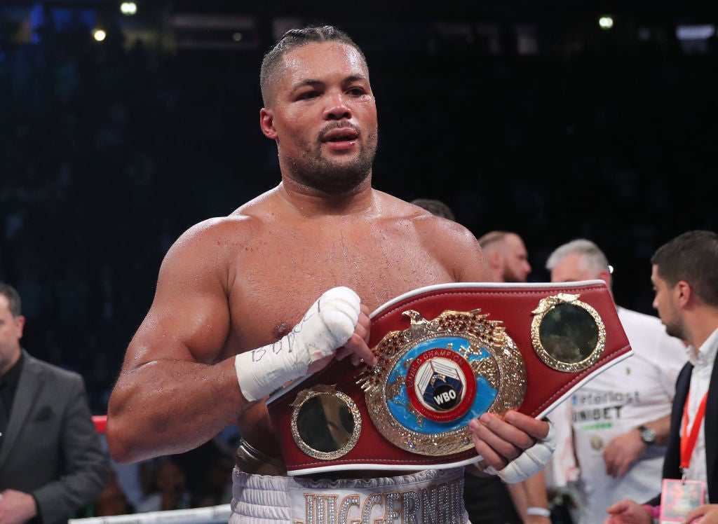 Joe Joyce arrives at boxings top table with brutal knockout of Joseph Parker The Independent