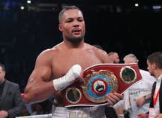 Joe Joyce arrives at boxing’s top table with brutal knockout of Joseph Parker