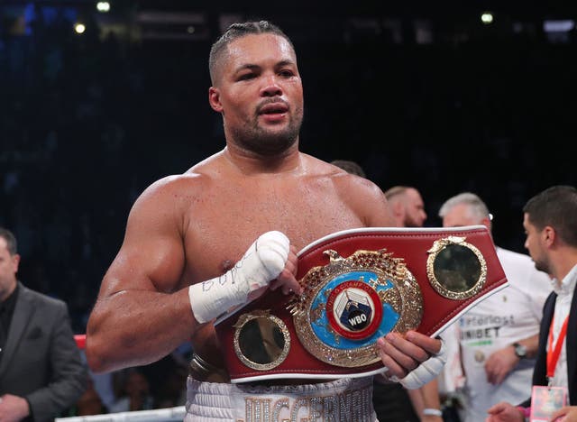 <p>Joe Joyce moved 15-0 with victory in the 11th round  </p>