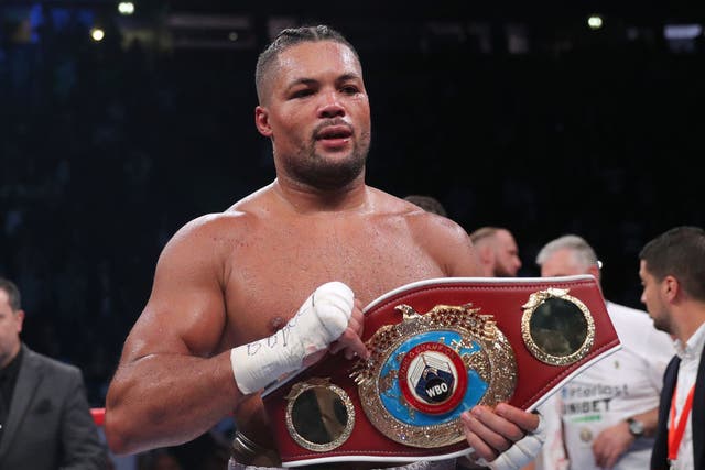 <p>Joe Joyce moved 15-0 with victory in the 11th round  </p>