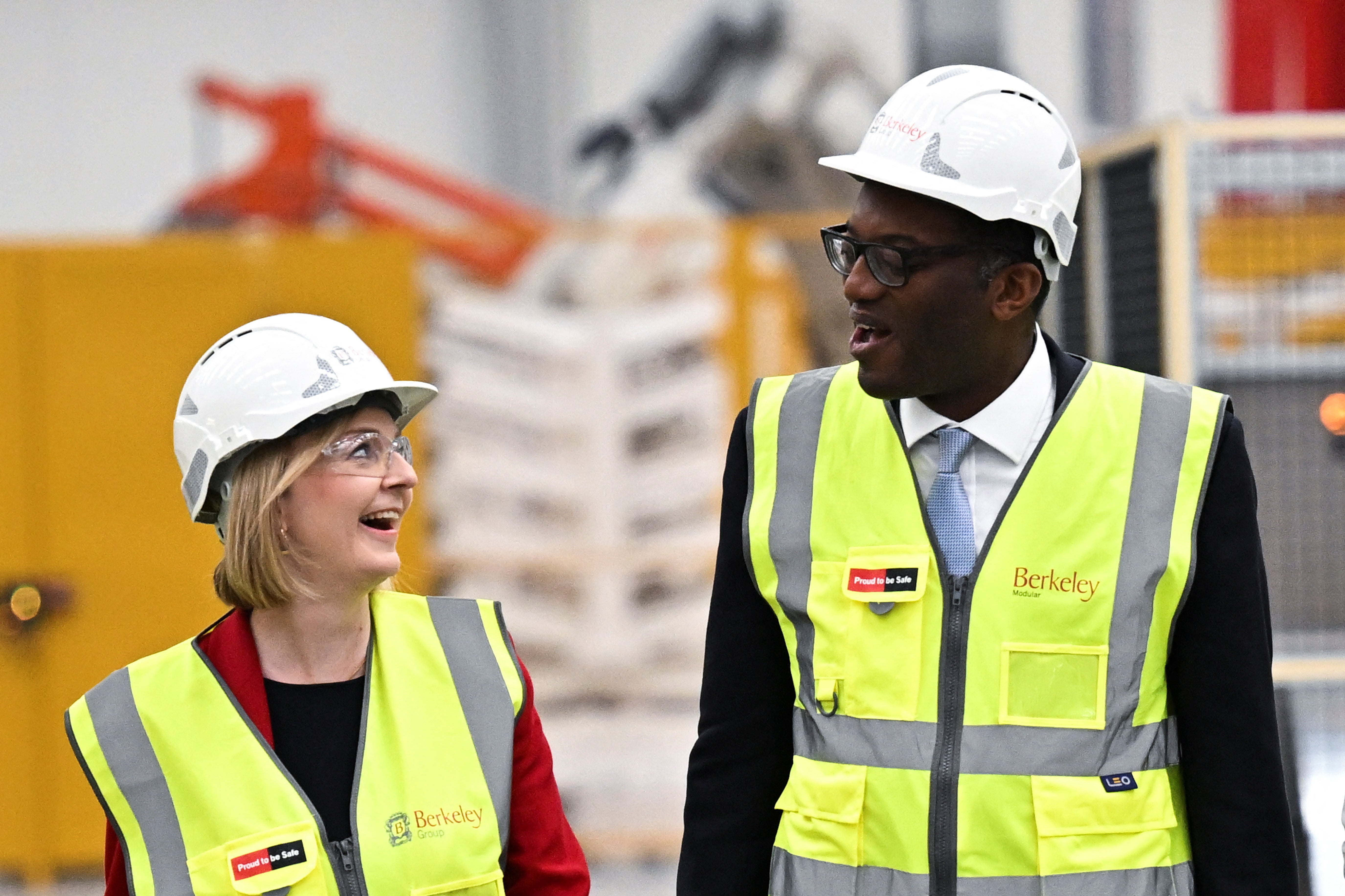 Prime Minister Liz Truss and Chancellor of the Exchequer Kwasi Kwarteng (Dylan Martinez/PA)