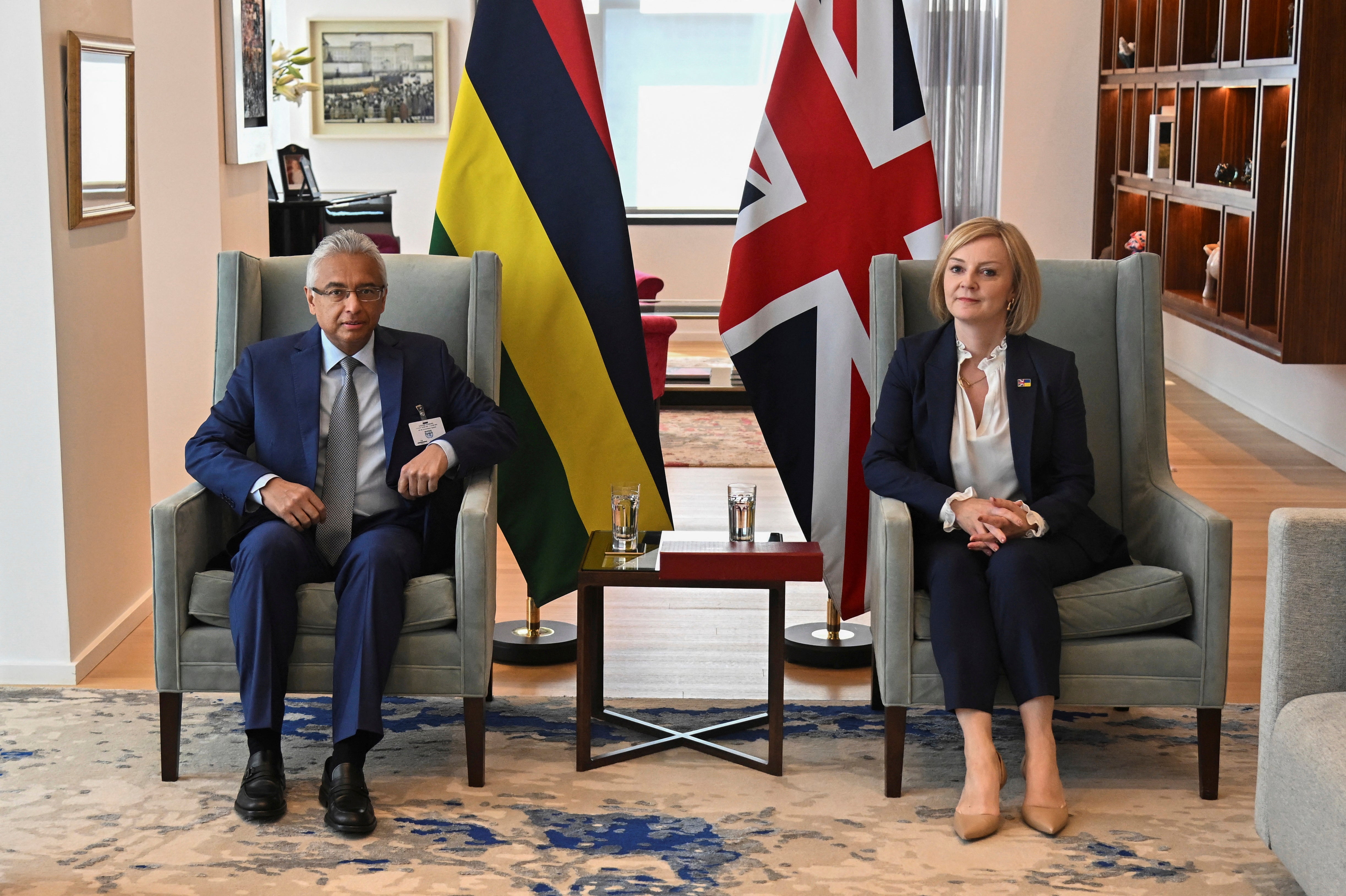 US Britain Truss Mauritius