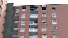 Bristol fire: Footage show damages of blaze that left a man dead and eight in hospital