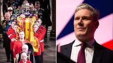 Keir Starmer opens Labour’s annual conference with a tribute to the late Queen