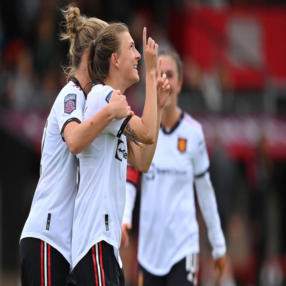 Manchester United Women win promotion Super League after thrashing Aston  Villa, The Independent