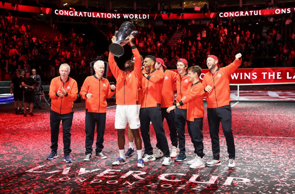 Laver Cup 2022 LIVE Frances Tiafoe and Team World stun Europe and Roger Federer to win tournament The Independent