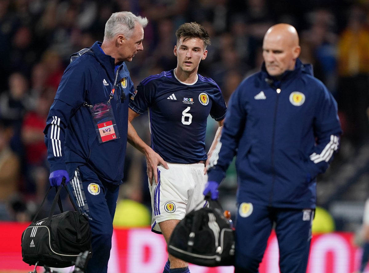 Scott McKenna and Kieran Tierney out of Scotland squad to face Ukraine