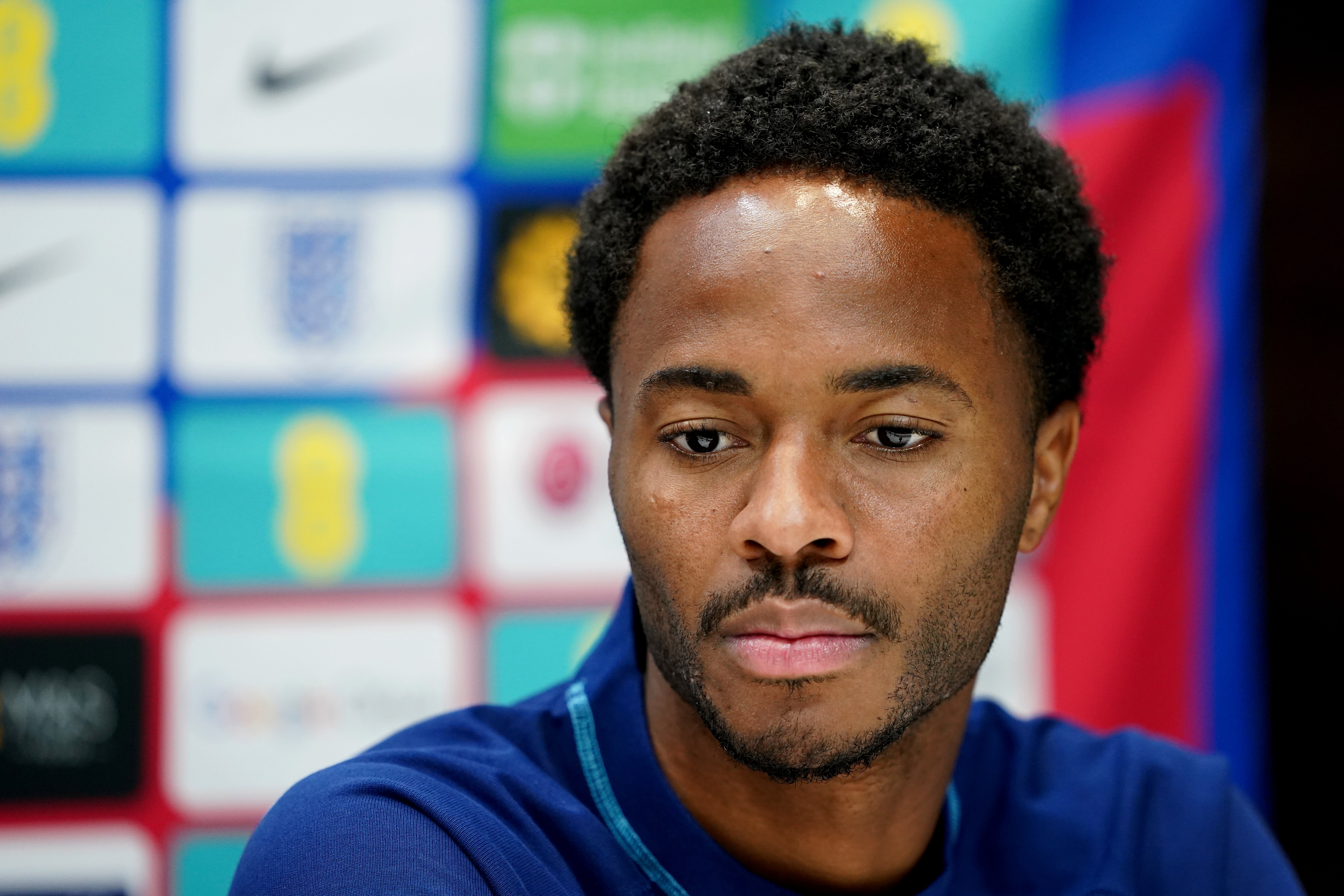 Raheem Sterling can empathise with the situation Gareth Southgate is experiencing (Zac Goodwin/PA)