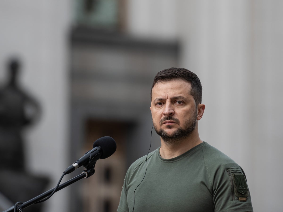 Ukraine news – live: Putin not bluffing about nuclear threats, says Zelensky