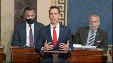 Trump tried to call Josh Hawley six times before January 6, call logs reveal