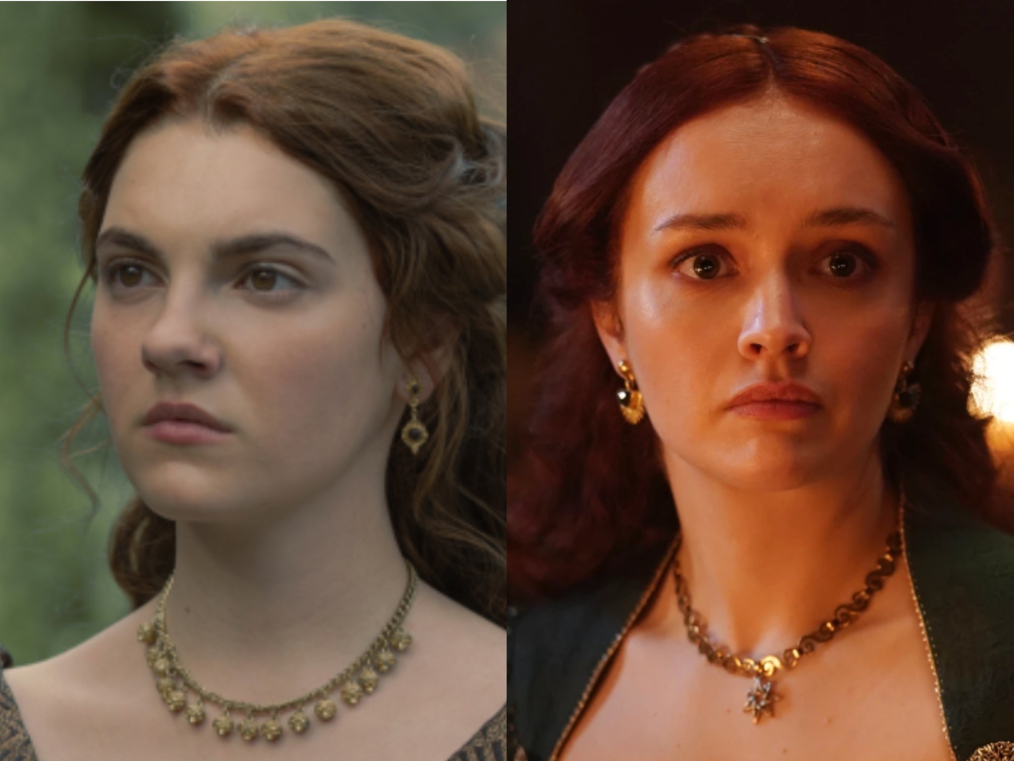 House of the Dragon: Emily Carey reacts as Olivia Cooke takes over