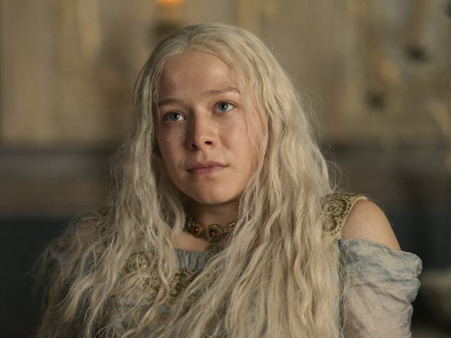 <p>Emma D’Arcy as adult Rhaenyra in ‘House of the Dragon’</p>