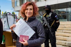 Ukrainians scared by Russia's preordained referendums