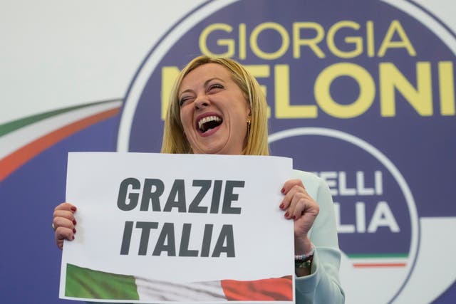 APTOPIX Italy Elections