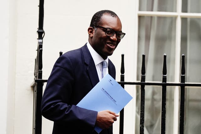 <p>Chancellor Kwasi Kwarteng (/PA)</p>