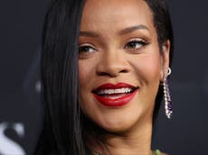 Rihanna: Justin Bieber and Katy Perry among celebs sharing stunned reactions to Super Bowl headline news