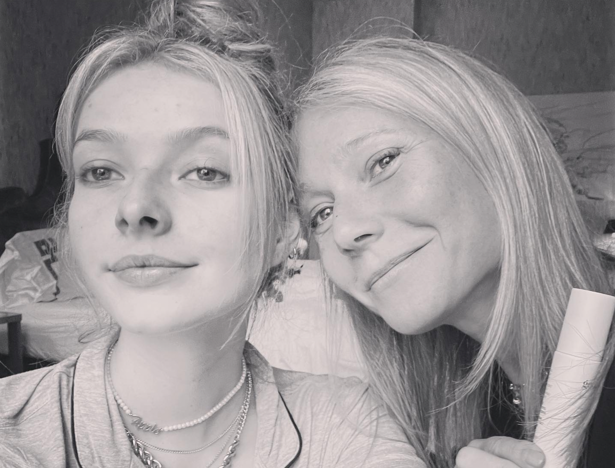 Gwyneth Paltrow compares daughter Apple going to college to giving birth