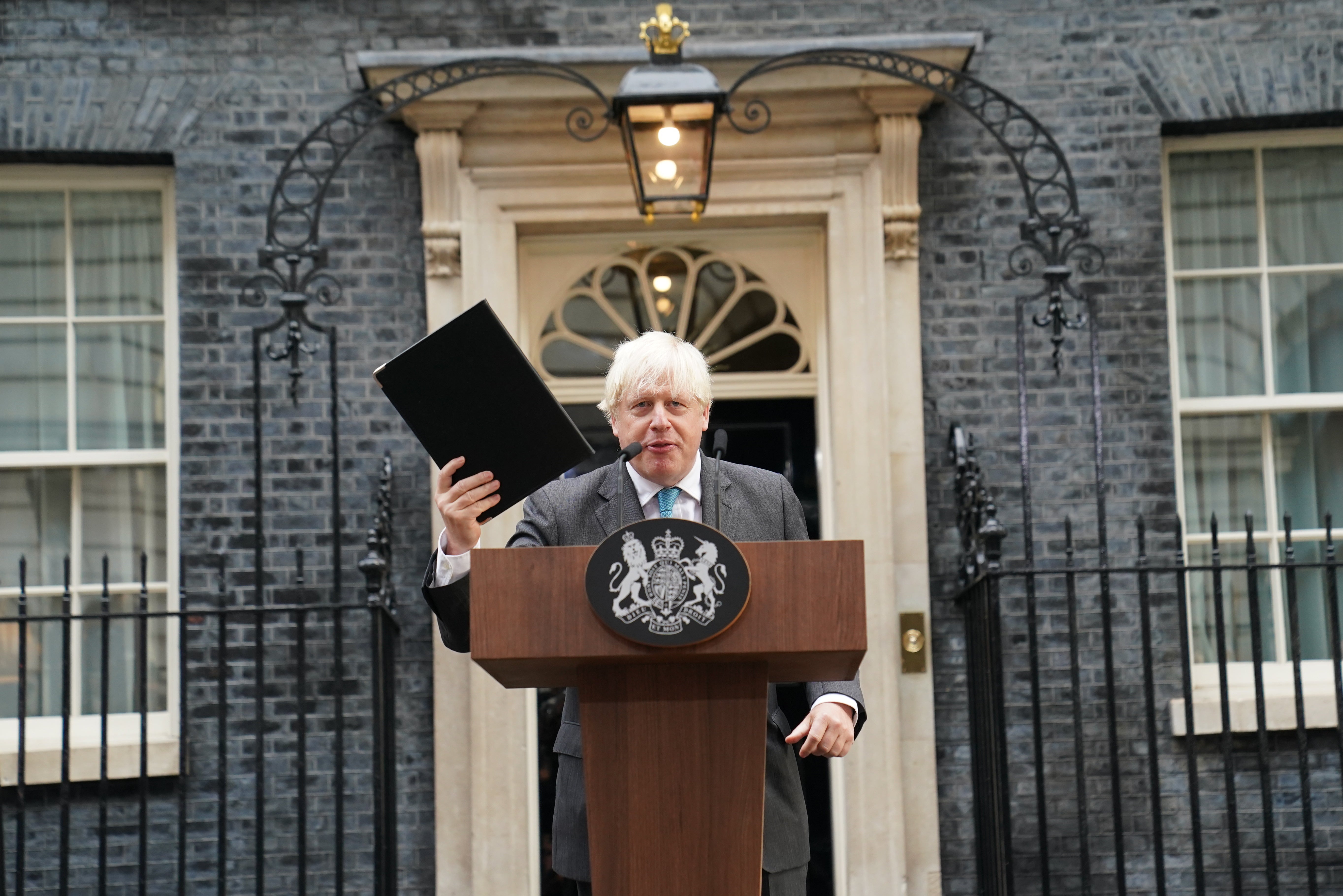 Former prime minister Boris Johnson left after multiple scandals regarding parties during lockdown