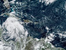 Hurricane Ian - live: Storm strengthens to Category 1 as Florida governor set to speak