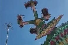 Video captures moment falling cell phone left woman brain damaged at Oklahoma fair