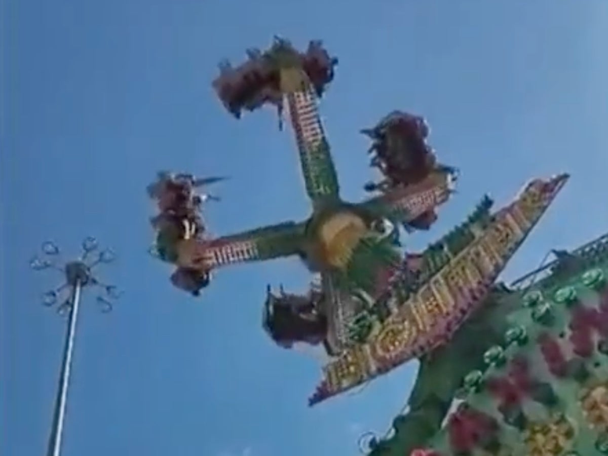 Video captures moment falling cell phone left woman brain damaged at Oklahoma fair