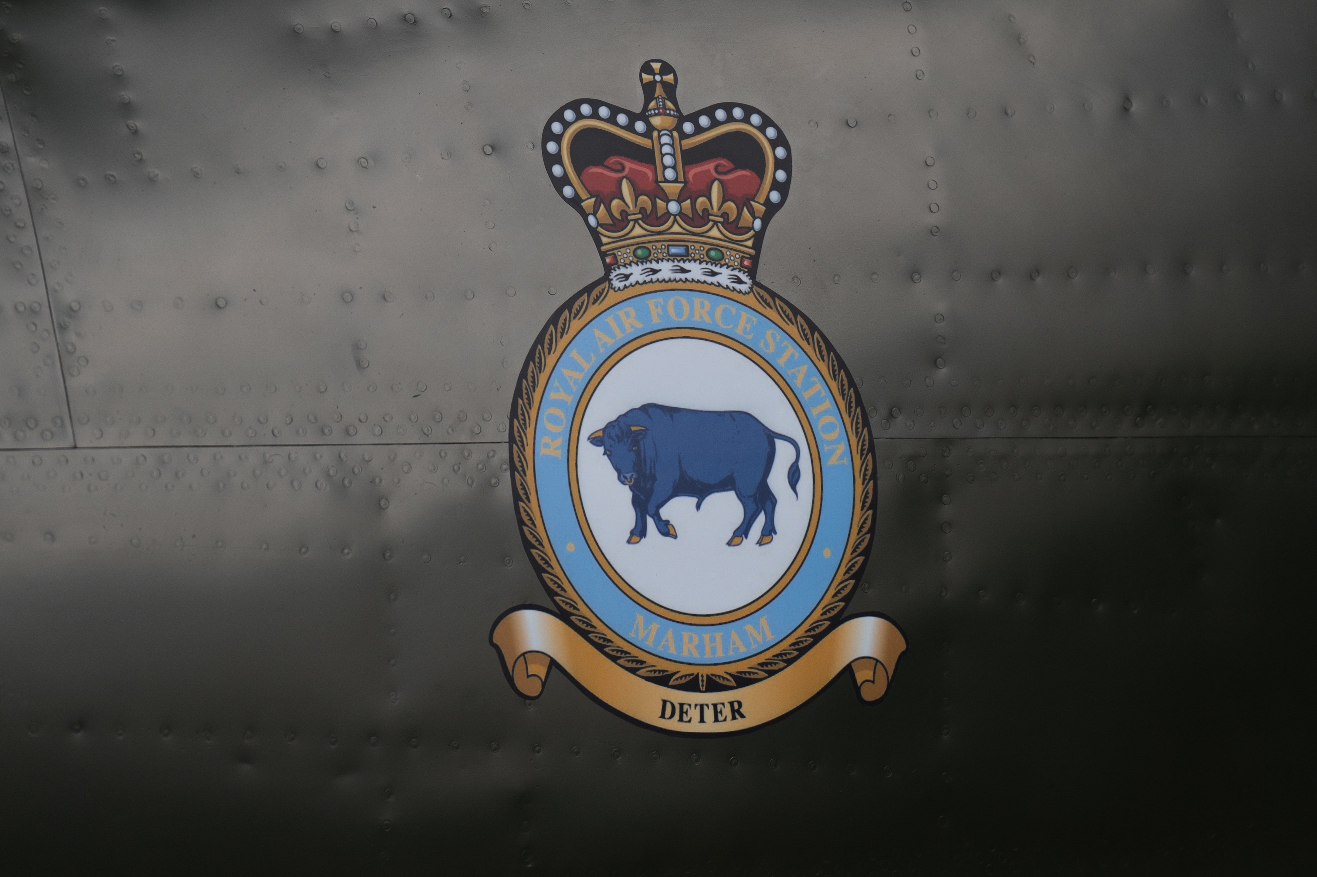 Detail of the Handley Page Victor XH648 aircraft, which is on show at IWM Duxford, Cambridgeshire (Joe Giddens/ PA)