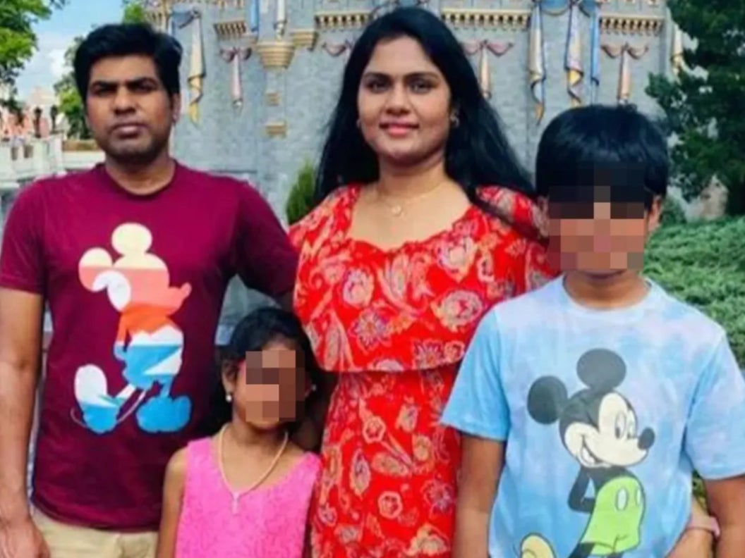 Supraja Alaparthi (second from right) was killed while parasailing last year