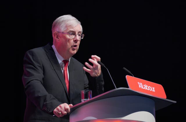 First minister of Wales Mark Drakeford during the Labour Party Conference at the ACC Liverpool. Picture date: Monday September 26, 2022 (Peter Byrne/PA)