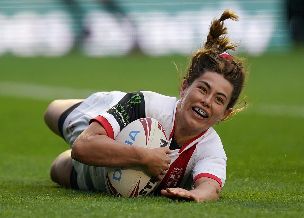 England World Cup win can transform women’s rugby league, says captain Emily Rudge