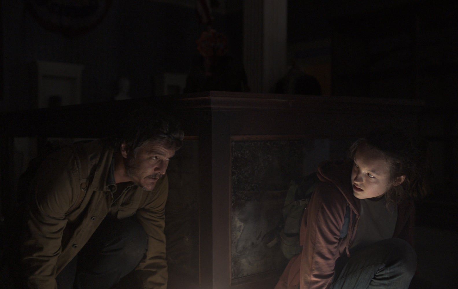 Pedro Pascal and Bella Ramsey in ‘The Last of Us’