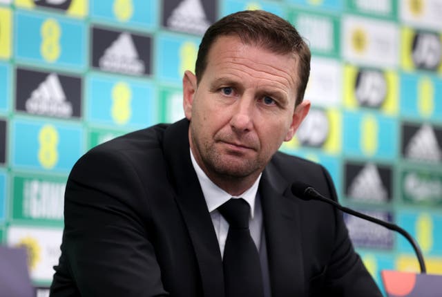 Ian Baraclough is hoping to build on Saturday’s win over Kosovo when his side take on Greece (Liam McBurney/PA)