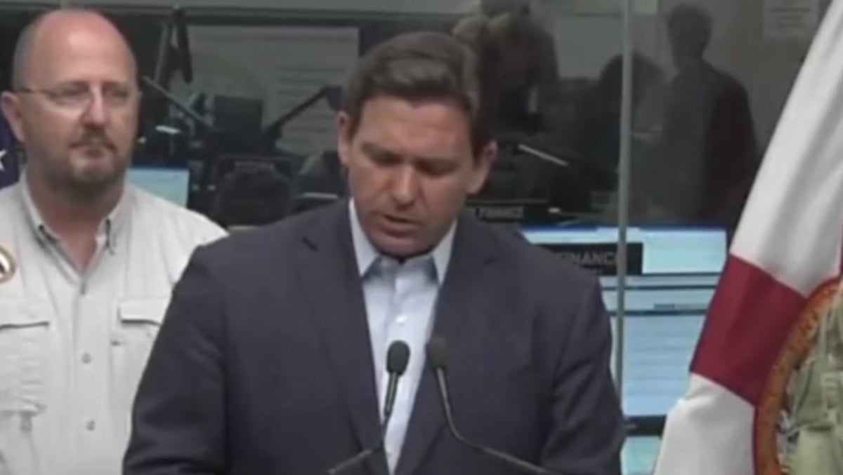 Ron DeSantis appears concerned Florida ‘golf courses’ threatened by Hurricane Ian