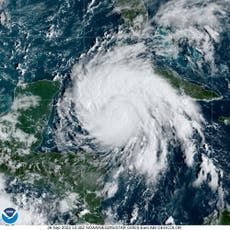 Hurricane Ian - live: Florida counties face evacuations from category 2 storm as winds reach 100mph