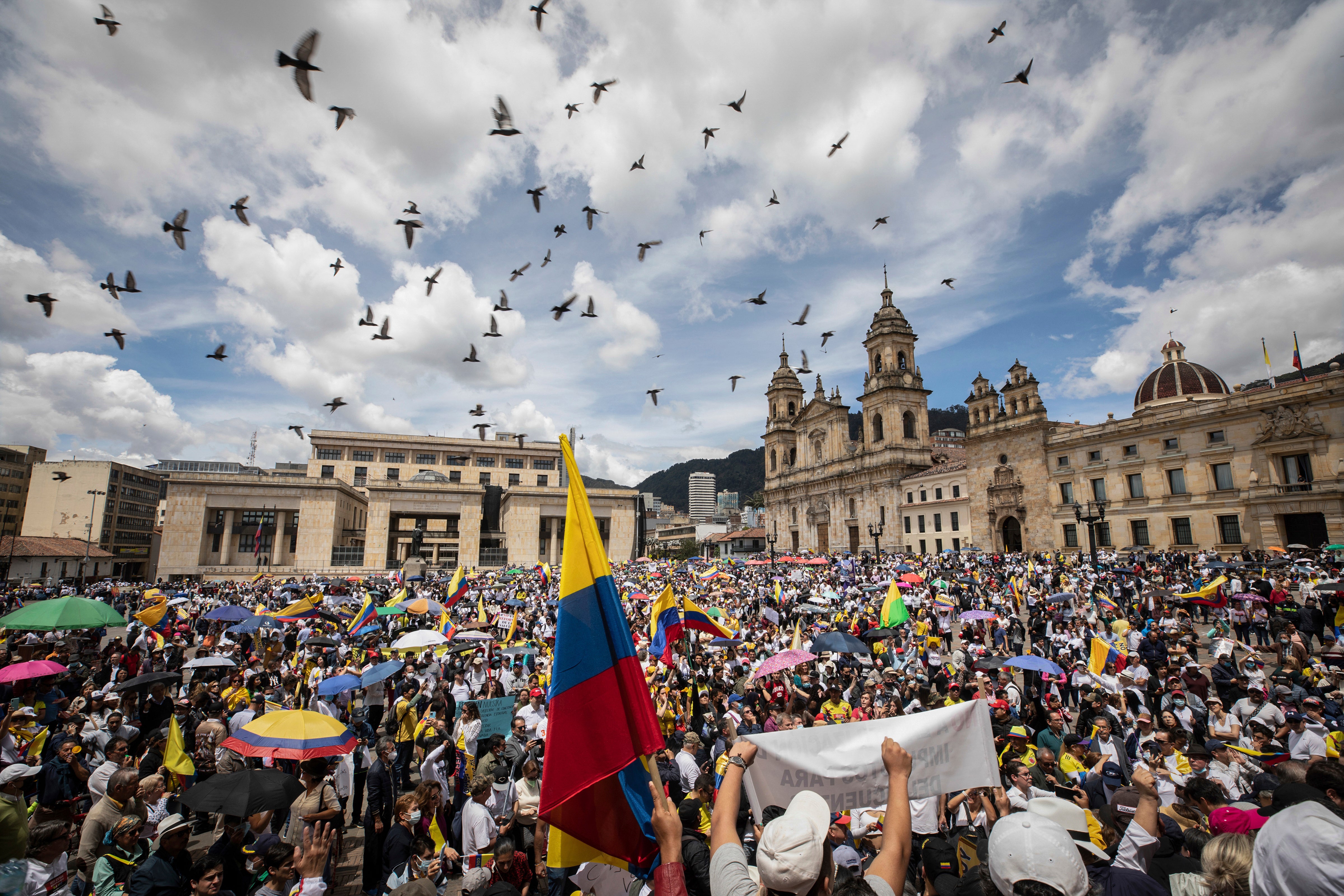 COLOMBIA-REFORMAS PROTESTA