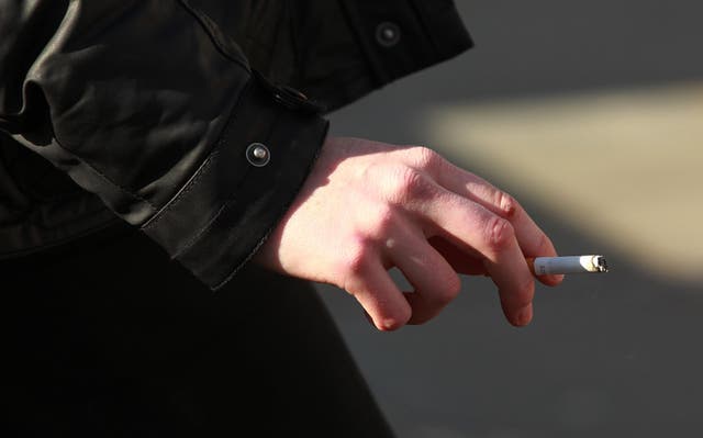 Smoking is a big risk factor in cancer cases (Sean Dempsey/PA)