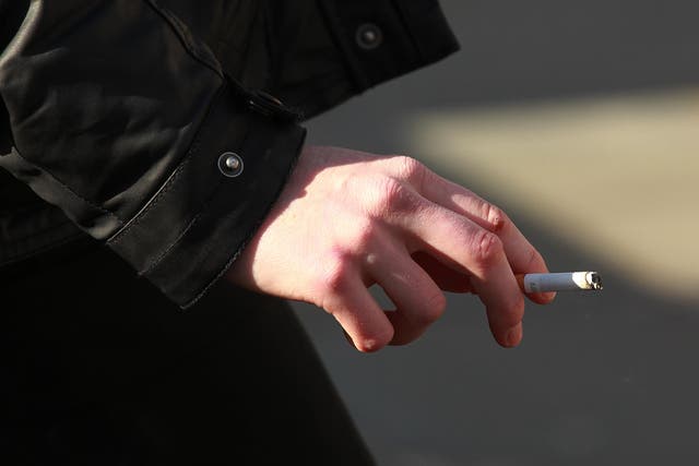 Smoking is a big risk factor in cancer cases (Sean Dempsey/PA)