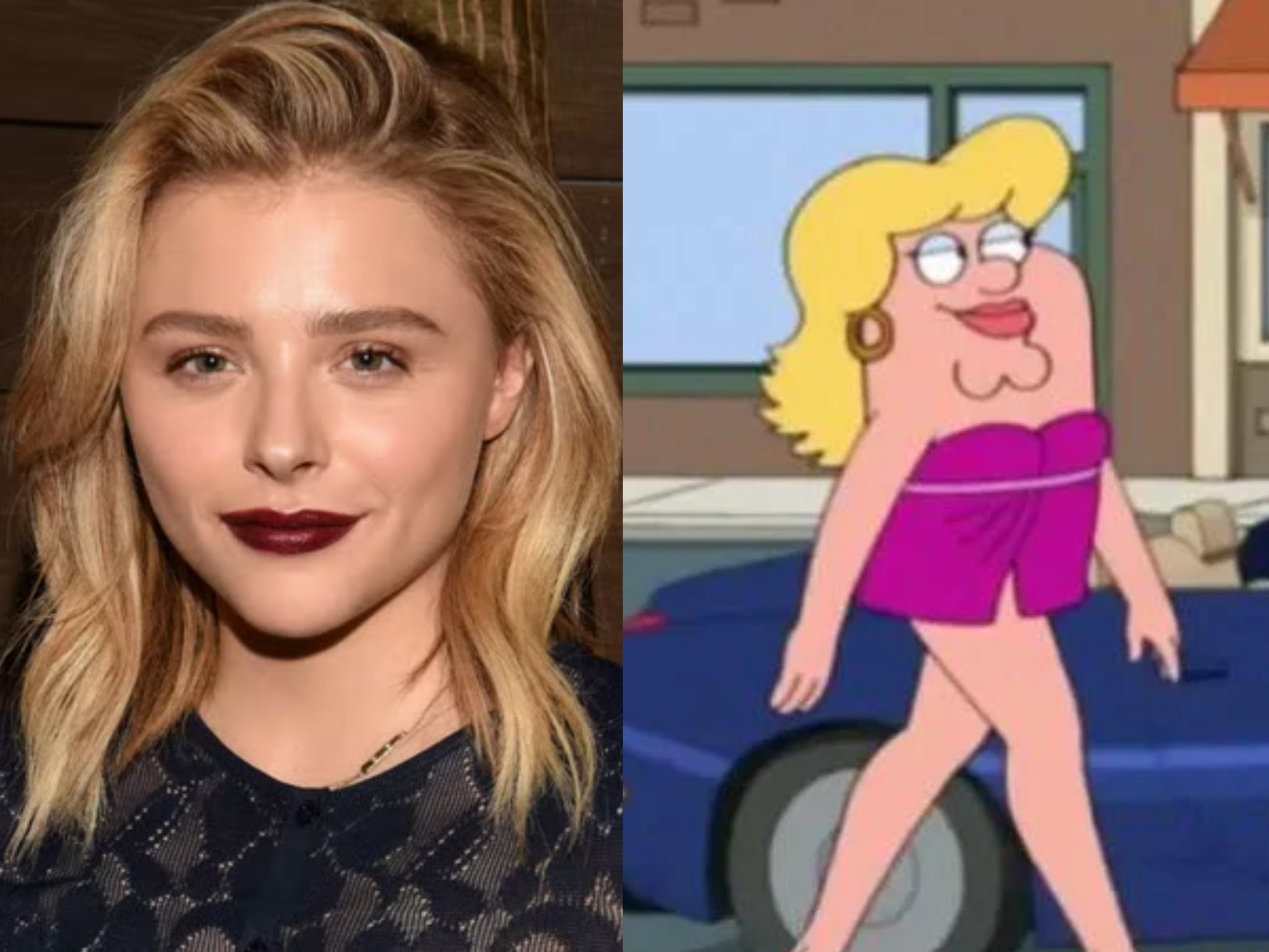 Chloe Grace Moretz Family Guy Meme: Chloe Grace Moretz felt