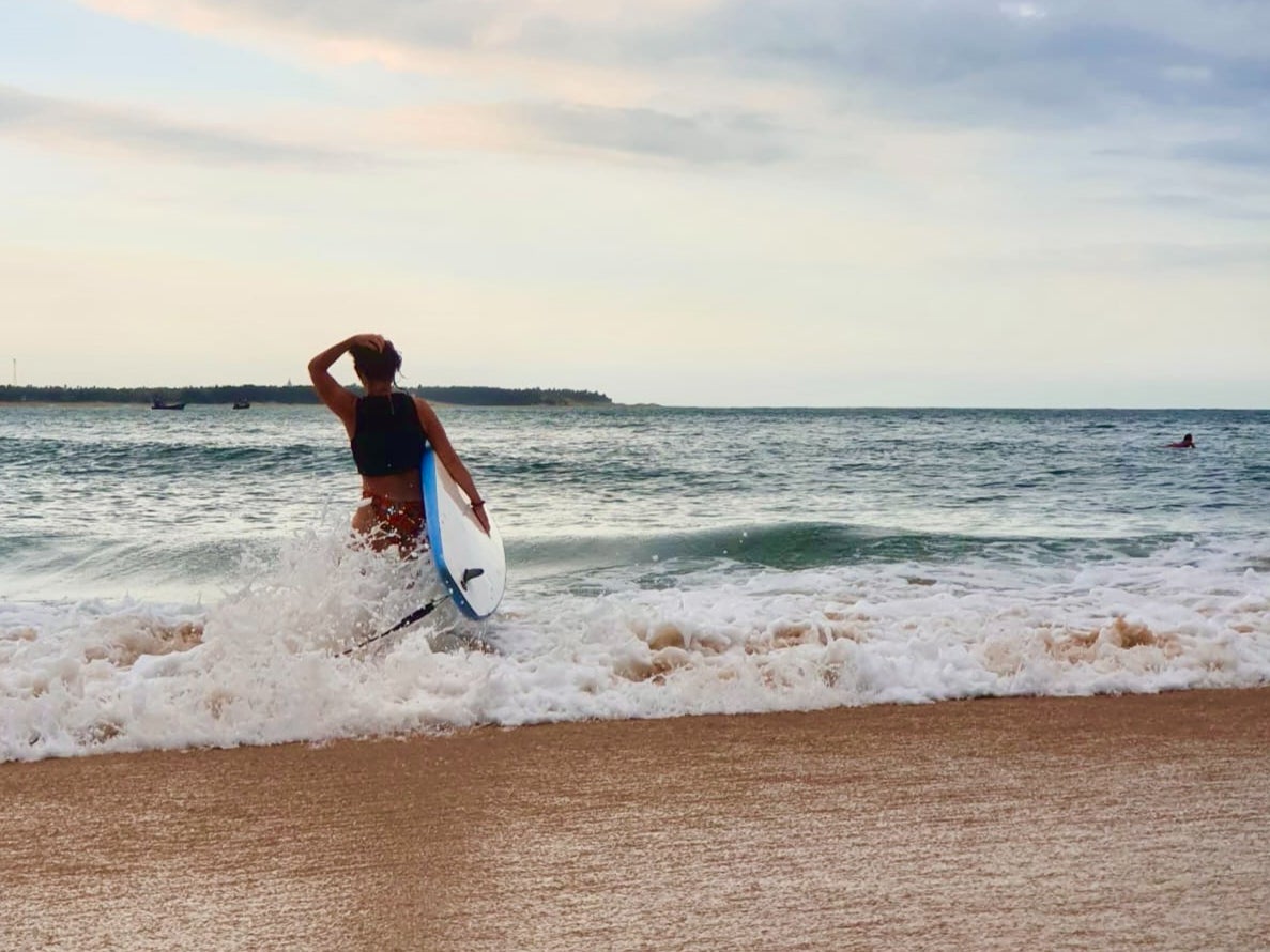 Arugam Bay is perfect for surfers