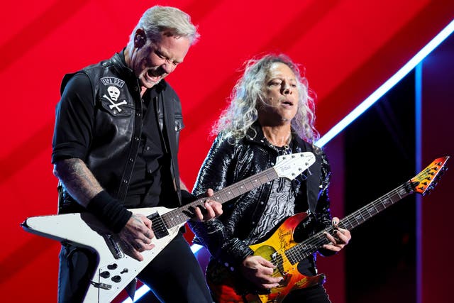<p>Metallica’s James Hetfield’s new tattoo is infused with the ashes of Motörhead frontman, Lemmy </p>
