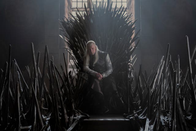 Matt Smith as Daemon Targaryen in the HBO series, House of the Dragon (HBO/PA)