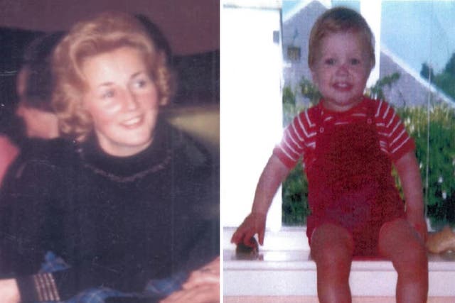 Renee MacRae and her son Andrew disappeared in November 1976 (PA)