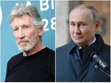 Roger Waters asks Vladimir Putin to ‘stop playing nuclear chicken’ in open letter