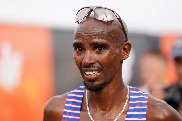 <p>Injury will prevent Sir Mo Farah from competing in the London Marathon on Sunday </p>