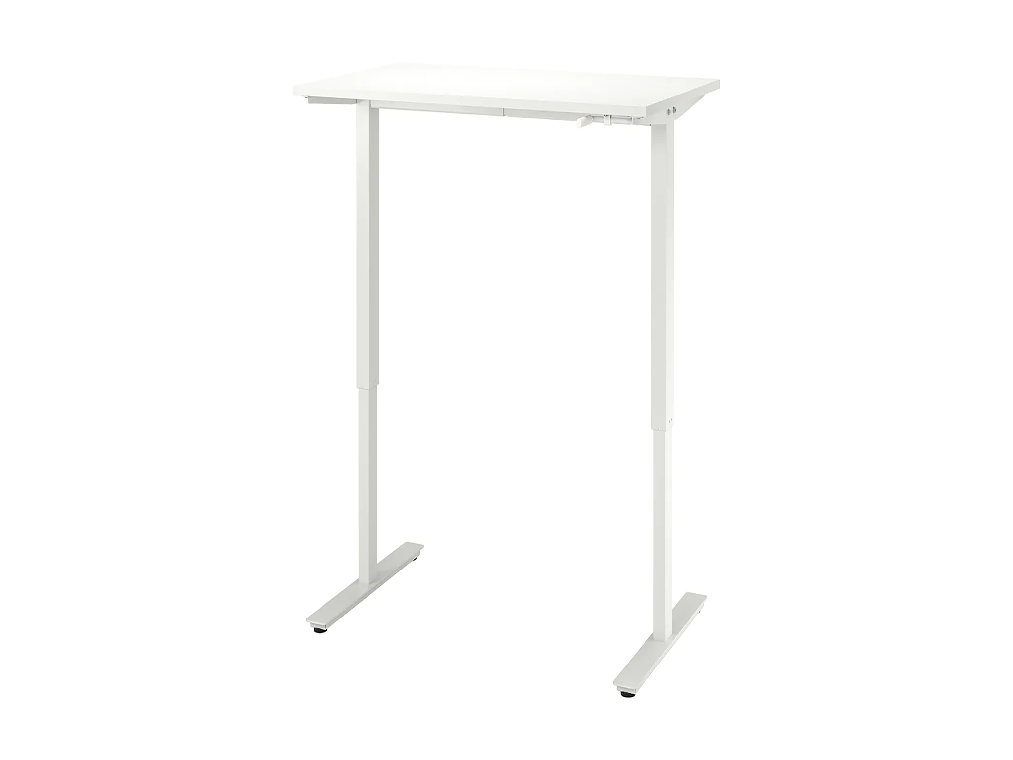 TROTTEN desk sit/stand, white, 63x311/2 - IKEA